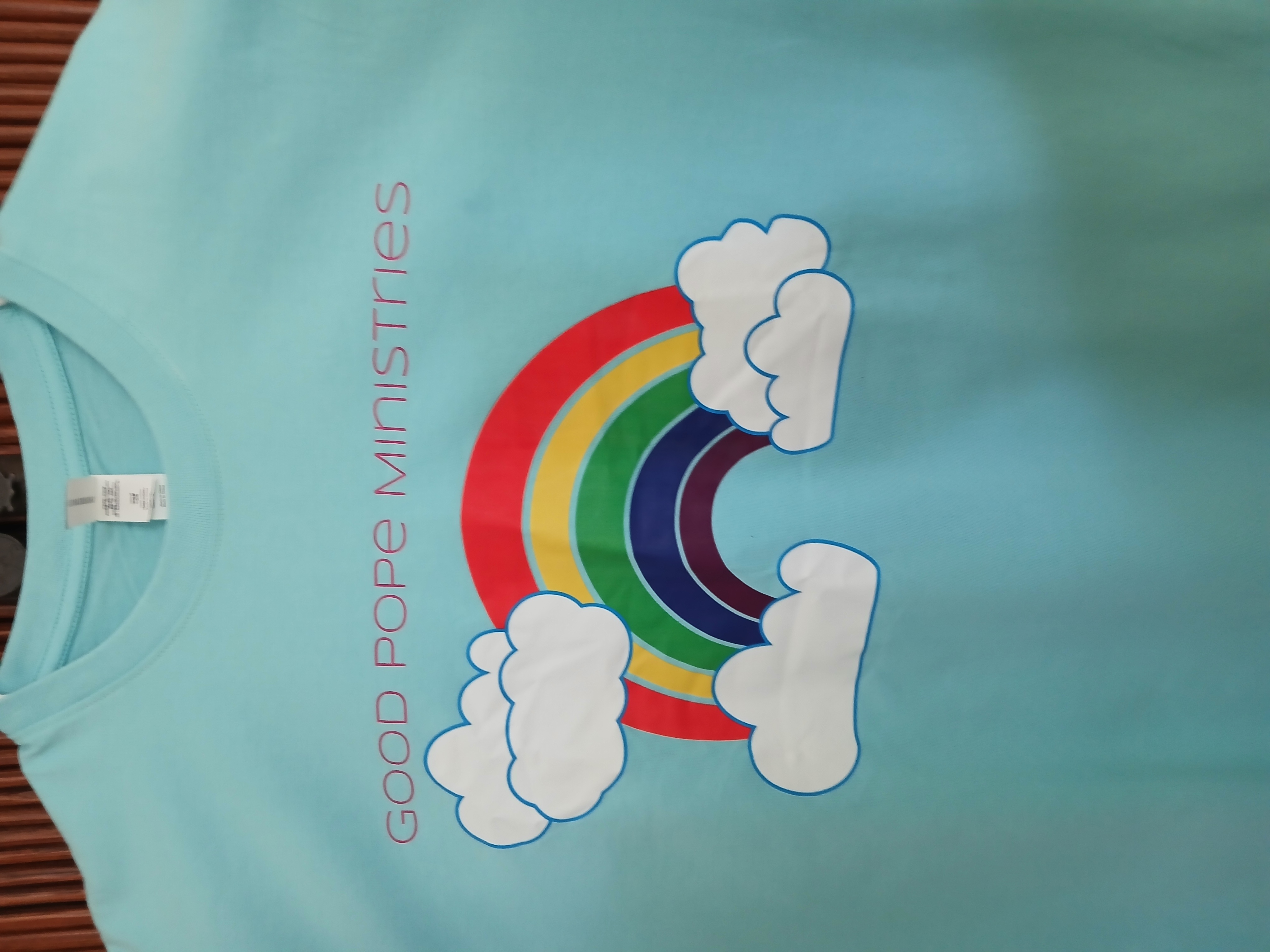 Good Pope Ministries T Shirt Adult Large