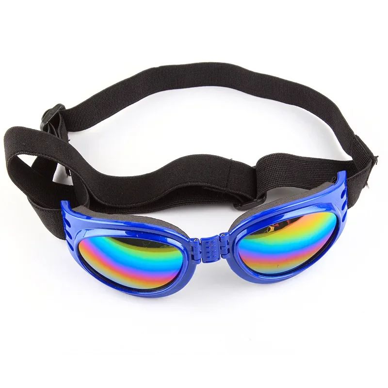 Gafas de sol plegables para mascotas, 6 colores, protección UV, accesorios para perros y gatos, tamaño pequeño, mediano y grande