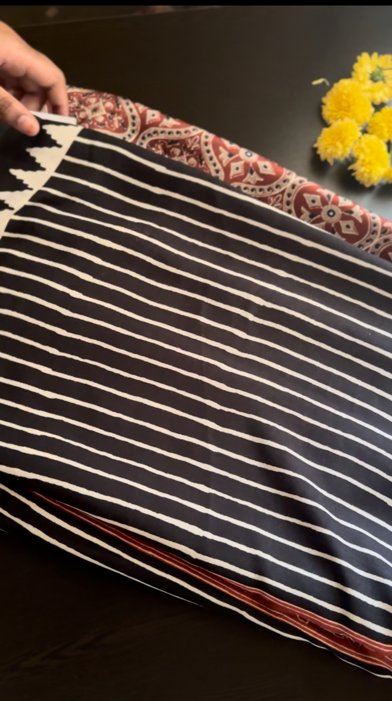 Ajrakh Semi-Modal Silk