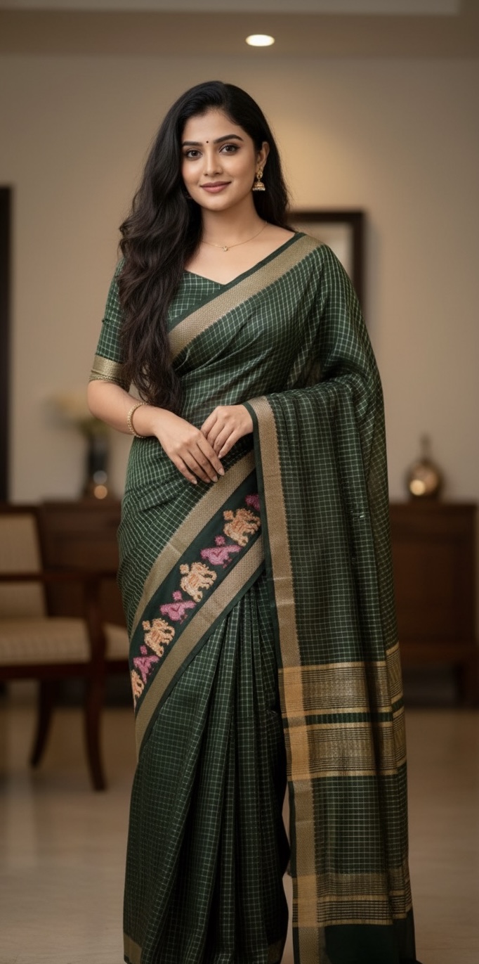 Semi-Chanderi Silk