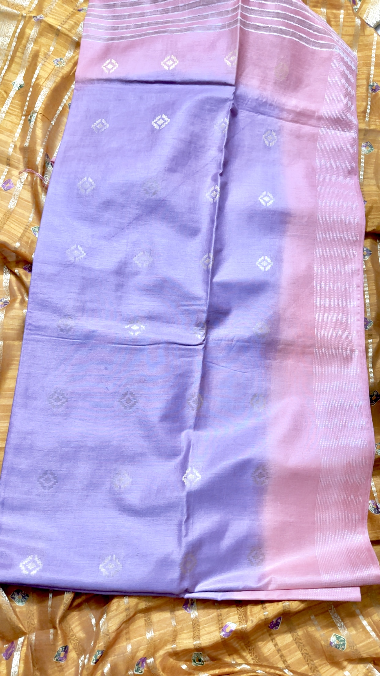 Handwoven Cotton-Silk Saree