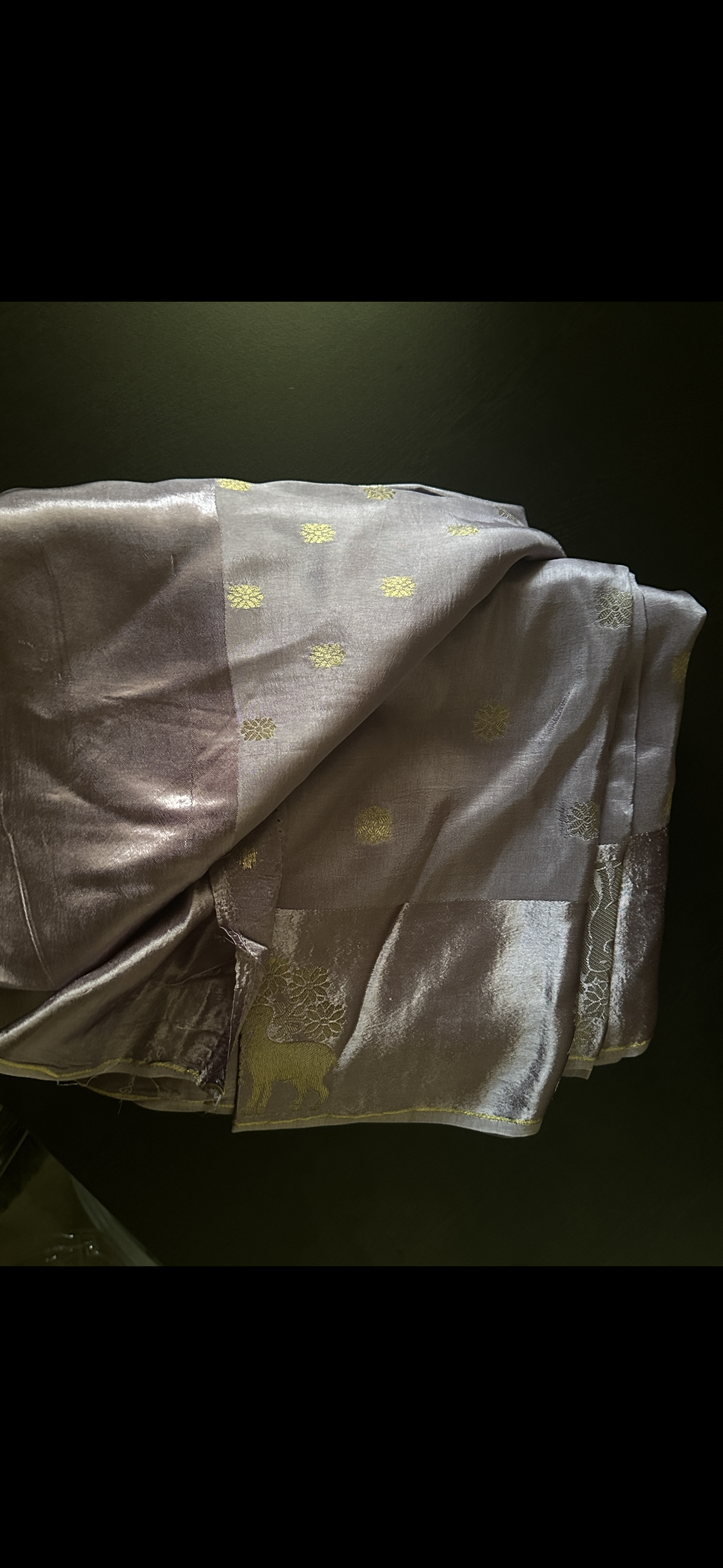 Lavender Victoria Silk Saree
