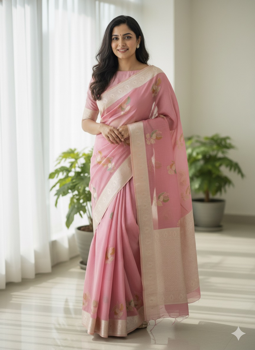 Munga Cotton Saree
