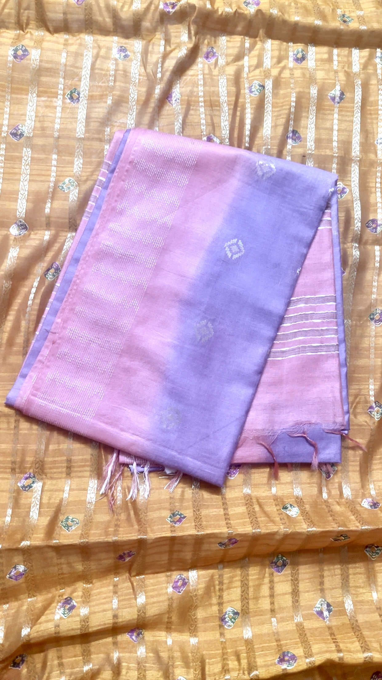 Handwoven Cotton-Silk Saree