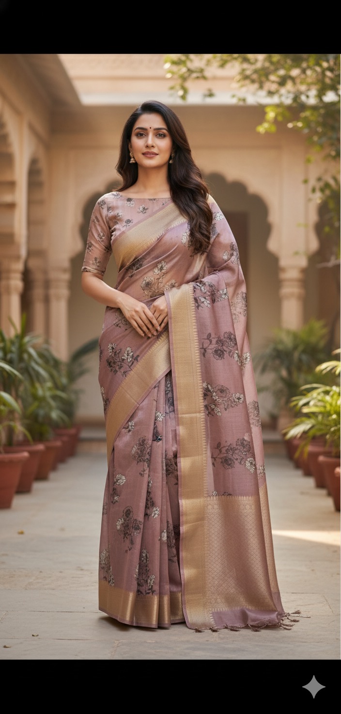 Silk Kota Digital Print