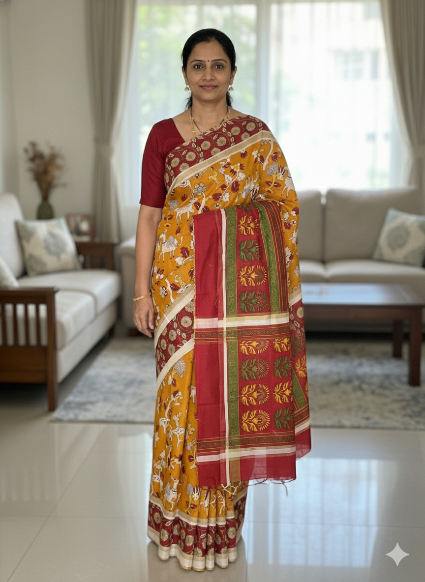 Soft Cotton Saree 
