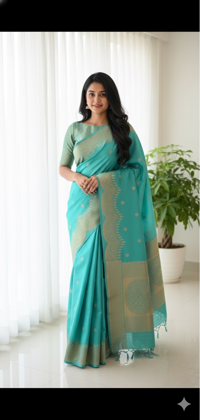 Banaras Mashru Silk Saree