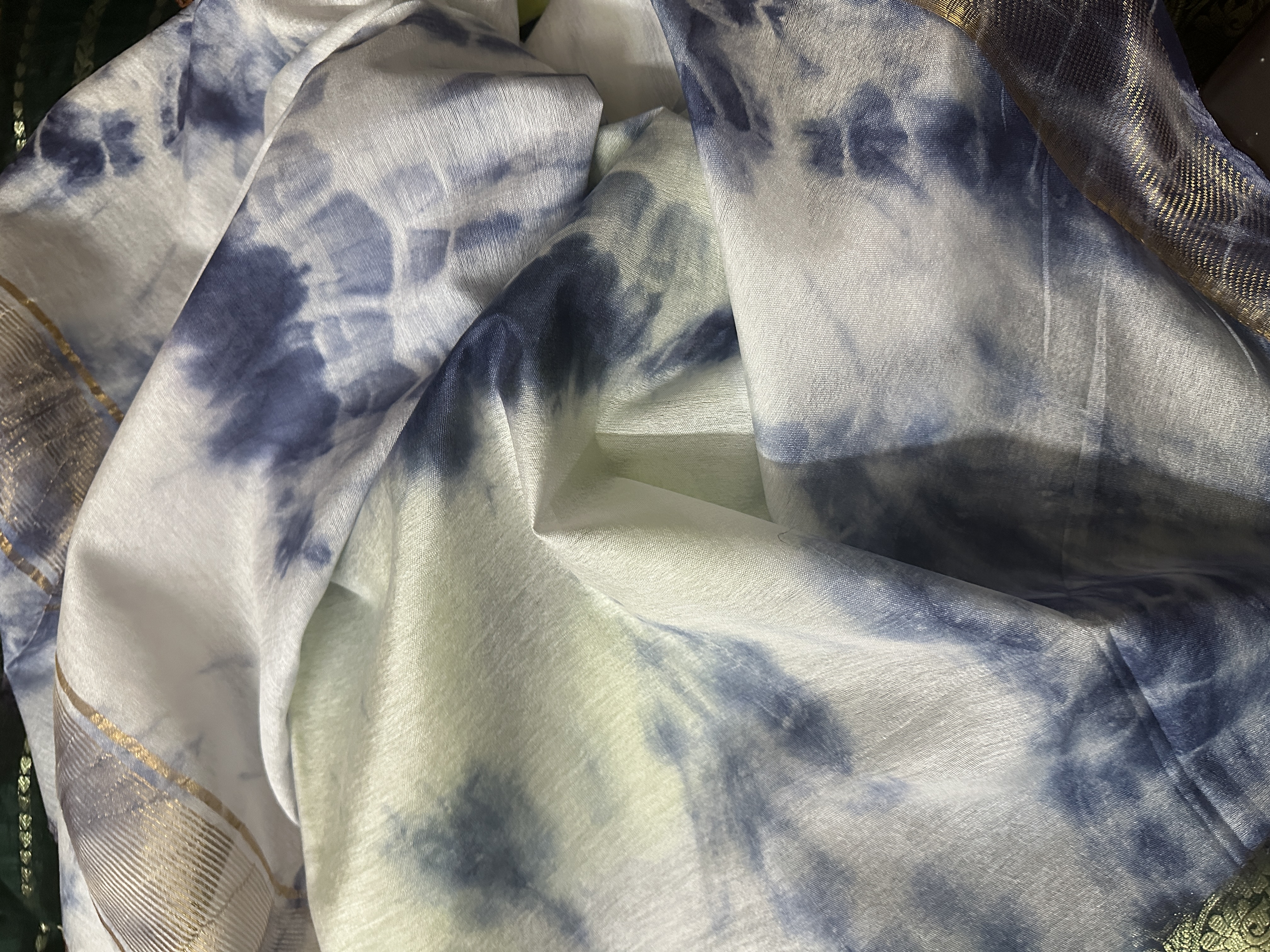 Handcrafted Tie-Dye Saree