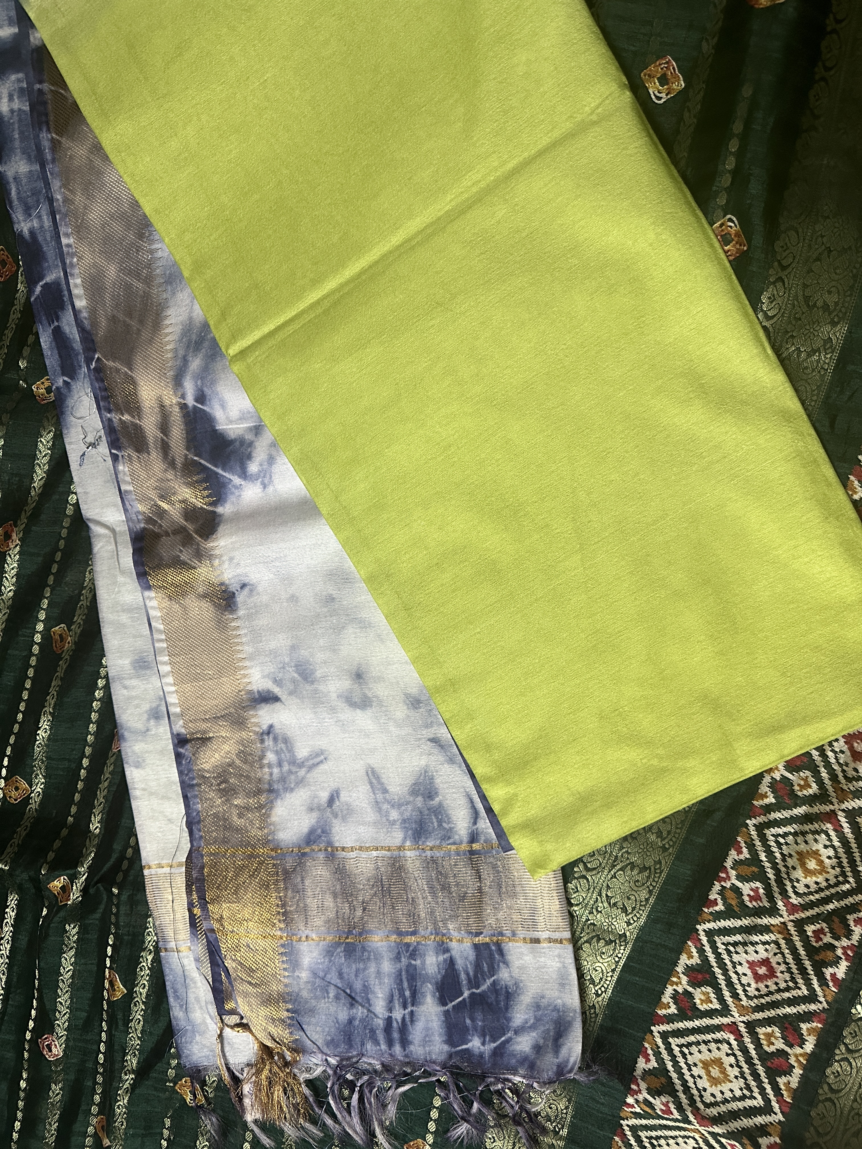 Handcrafted Tie-Dye Saree