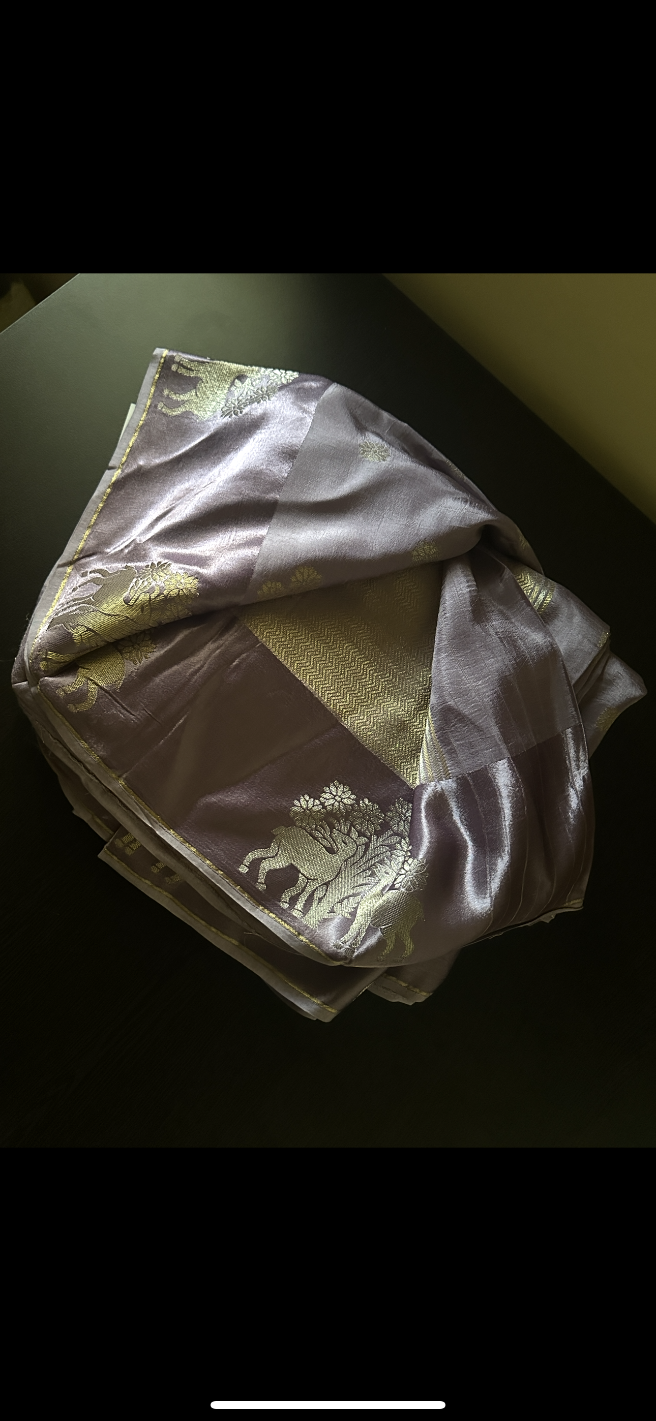 Lavender Victoria Silk Saree