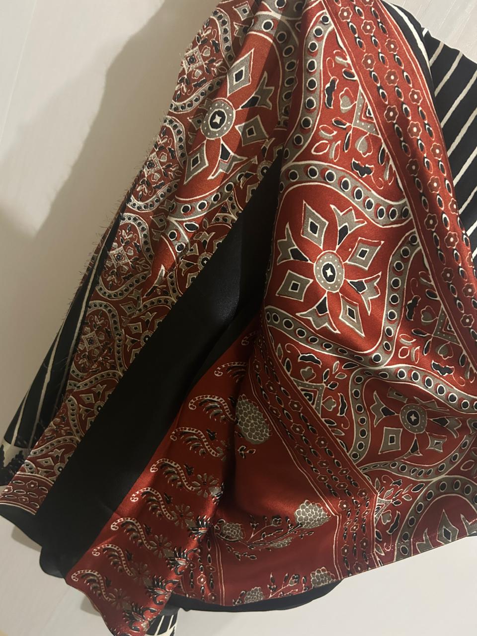 Ajrakh Semi-Modal Silk