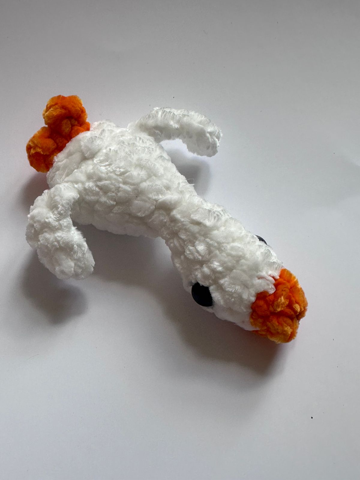 Juguete de peluche de cisne