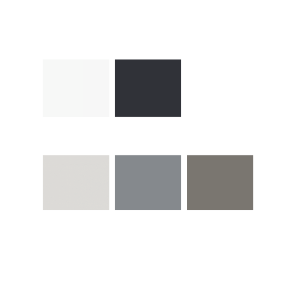 Custom Cabinetry Color Options - Euro, Pencil or Shaker Style