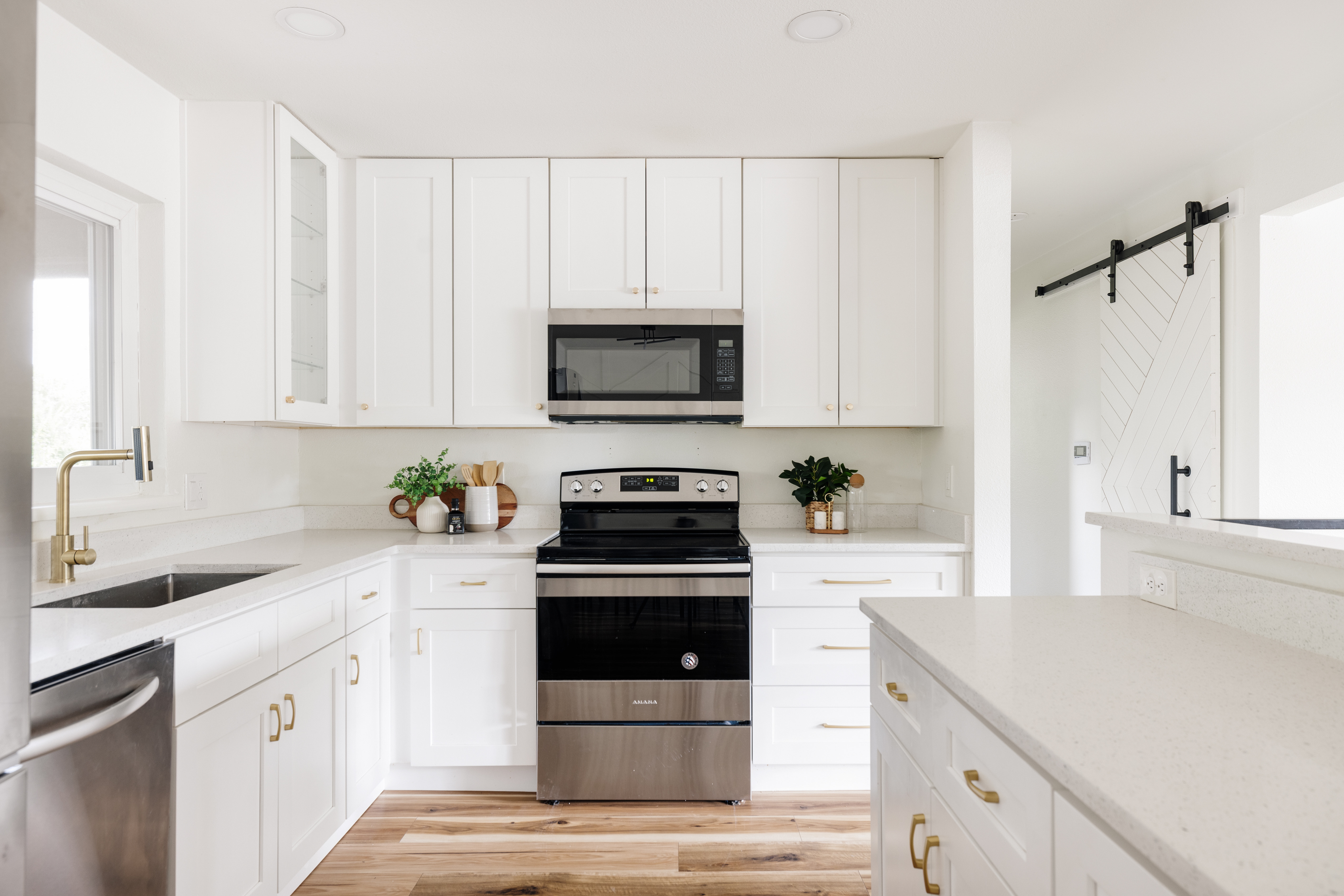 Haven Series: White Shaker Cabinetry