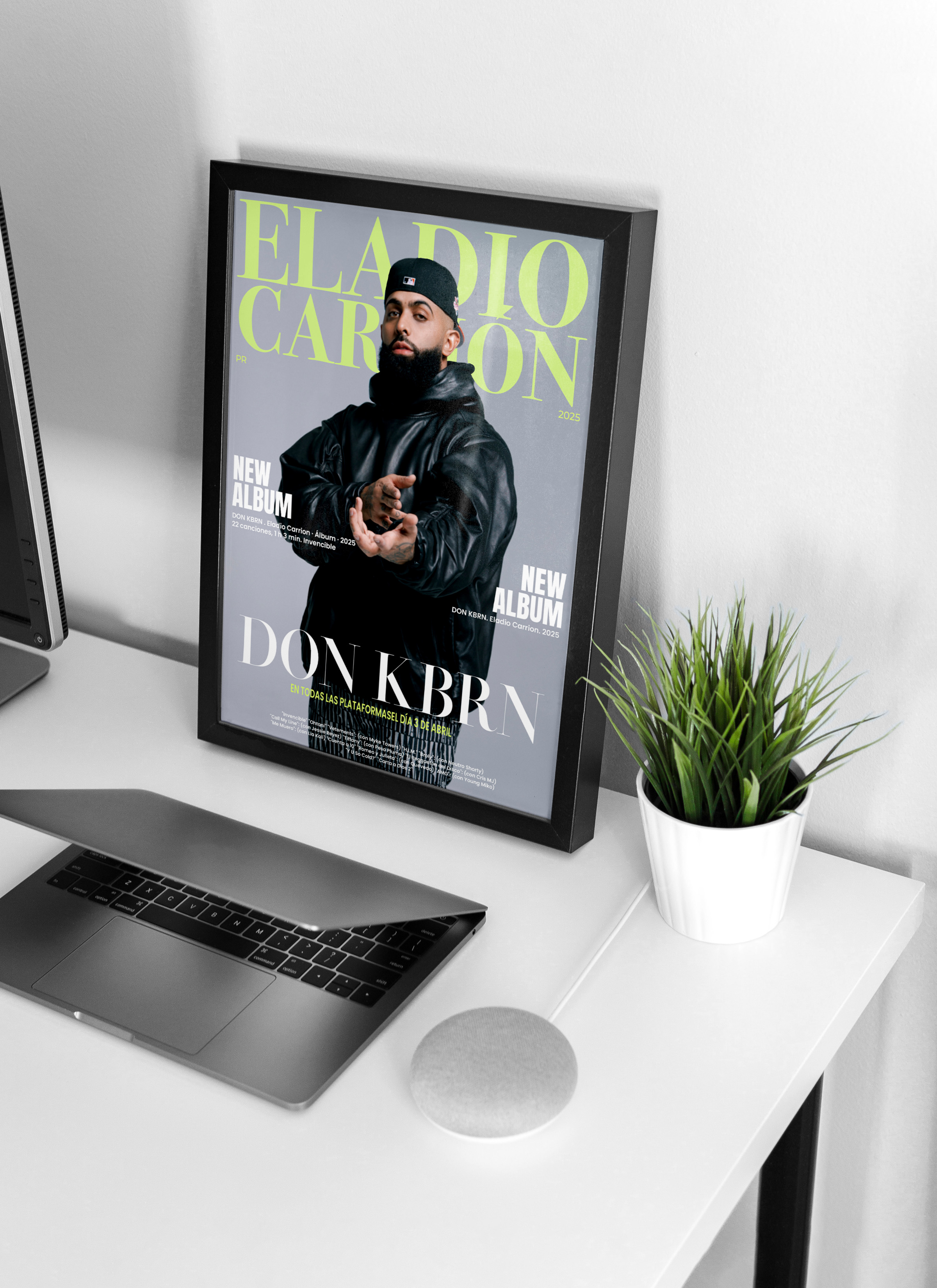 POSTER ELADIO CARRIÓN -DON KBRN