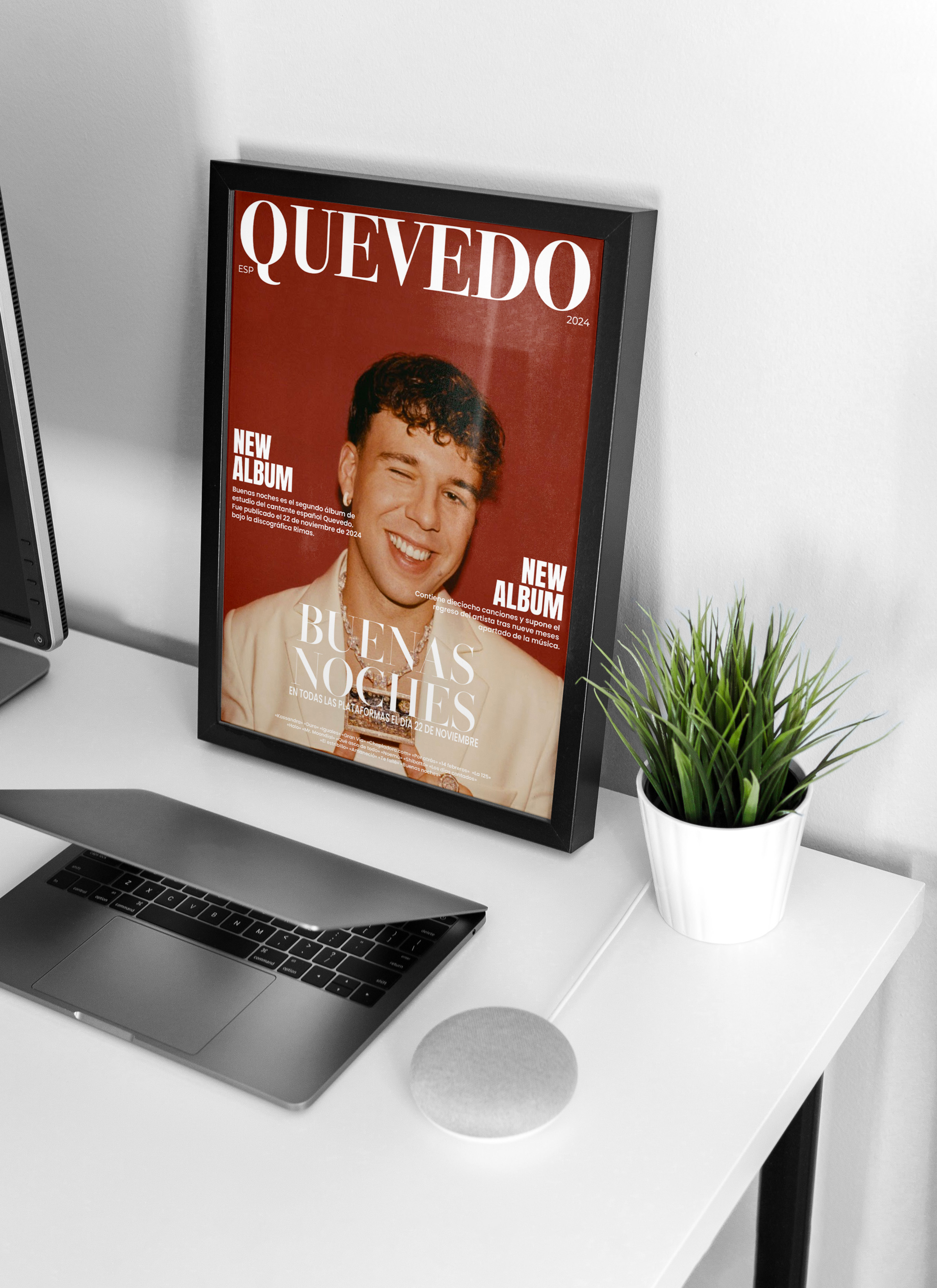 POSTER QUEVEDO - BUENAS NOCHES