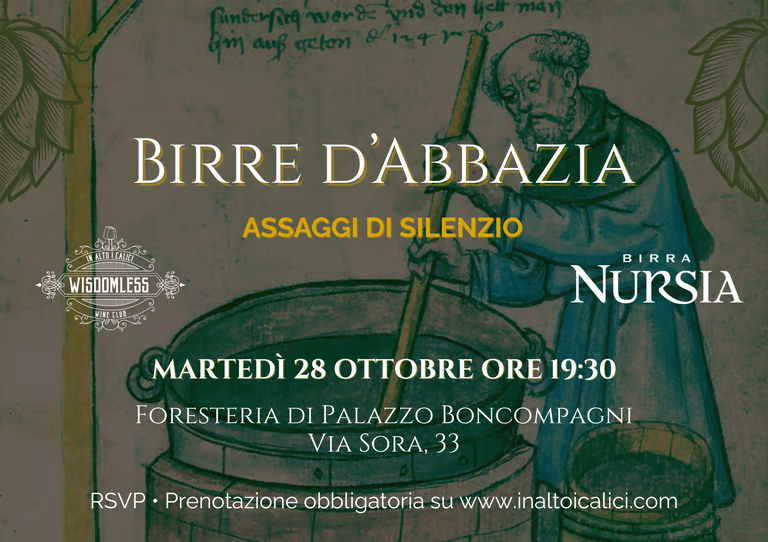 BIRRE D'ABBAZIA Assaggi di Silenzio