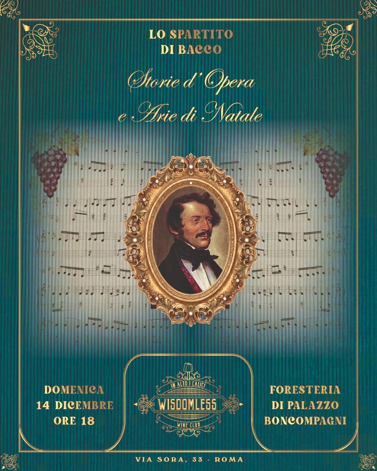Storie d'Opera e Arie di Natale - Concerto e Degustazione Guidata
