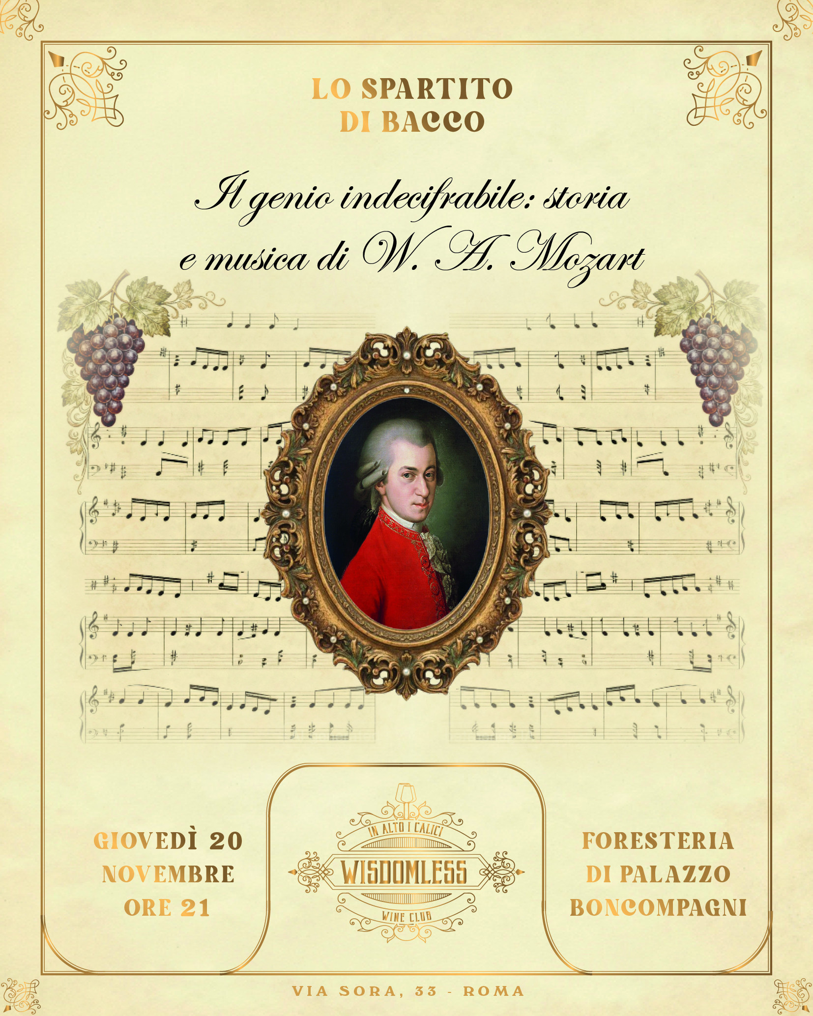 Il genio indecifrabile: storia e musica di W.A.Mozart