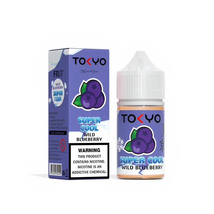 Tokyo Super Cool Wild Blueberry E-liquid