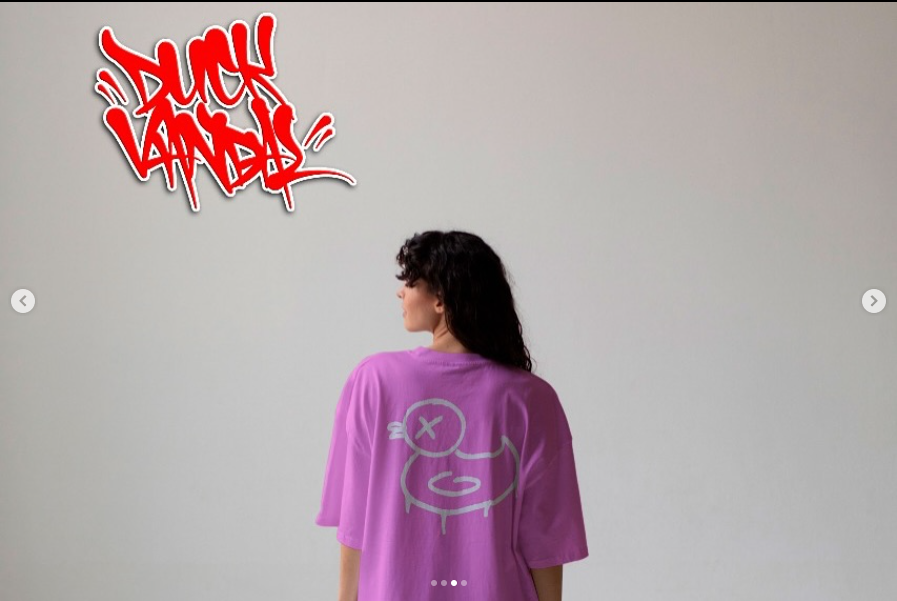 DV 001 / Purple Graffiti Tee (Women’s Edition)
