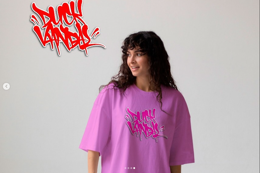 DV 001 / Purple Graffiti Tee (Women’s Edition)