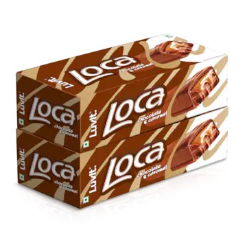 LuvIt Loca Chocolate & Caramel Bar