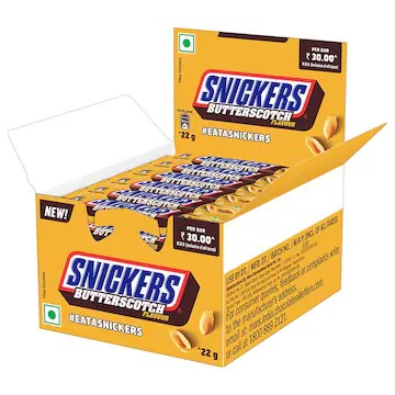 Snickers Butterscotch Chocolate Bar (Box of 24)