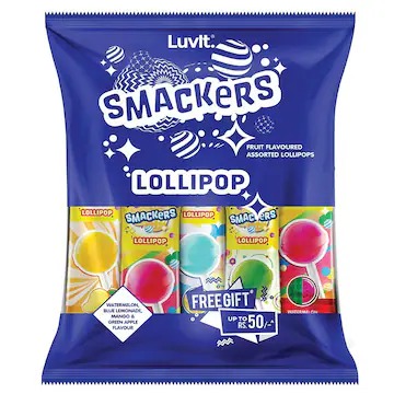 LuvIt Smackers Lollipop
