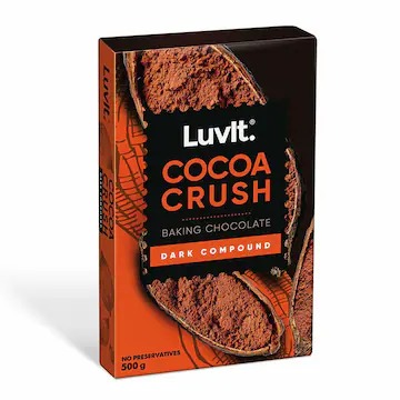 LuvIt Cocoa Crush Baking Chocolate