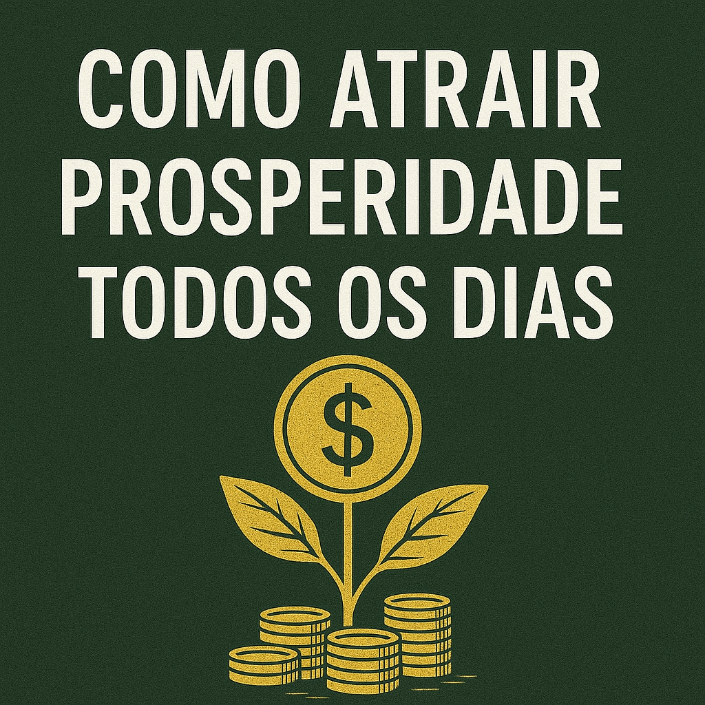 Como atrair prosperidade todos os dias