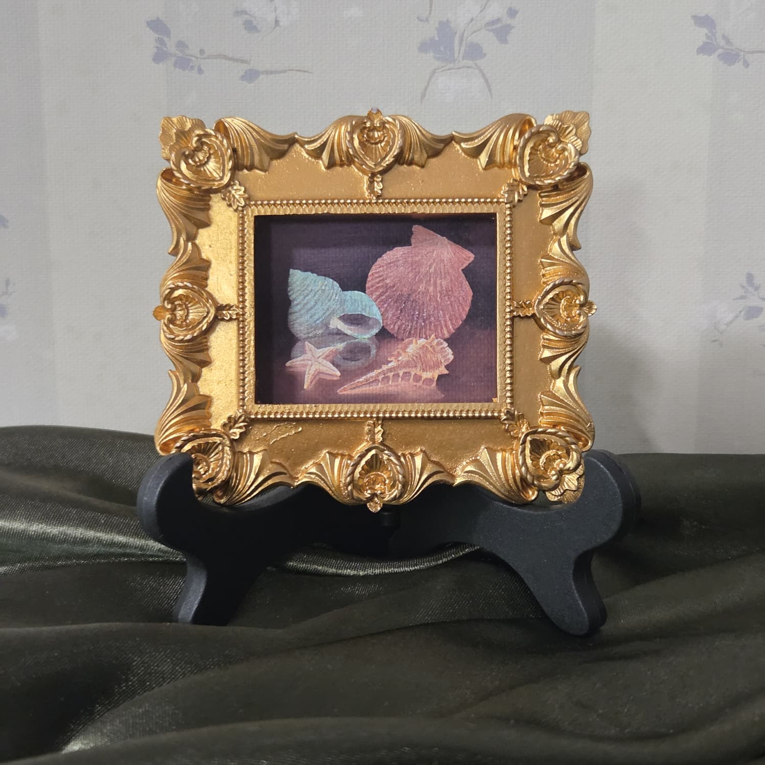 Mini Art Print Sea Shells Still Life From Original Painting 