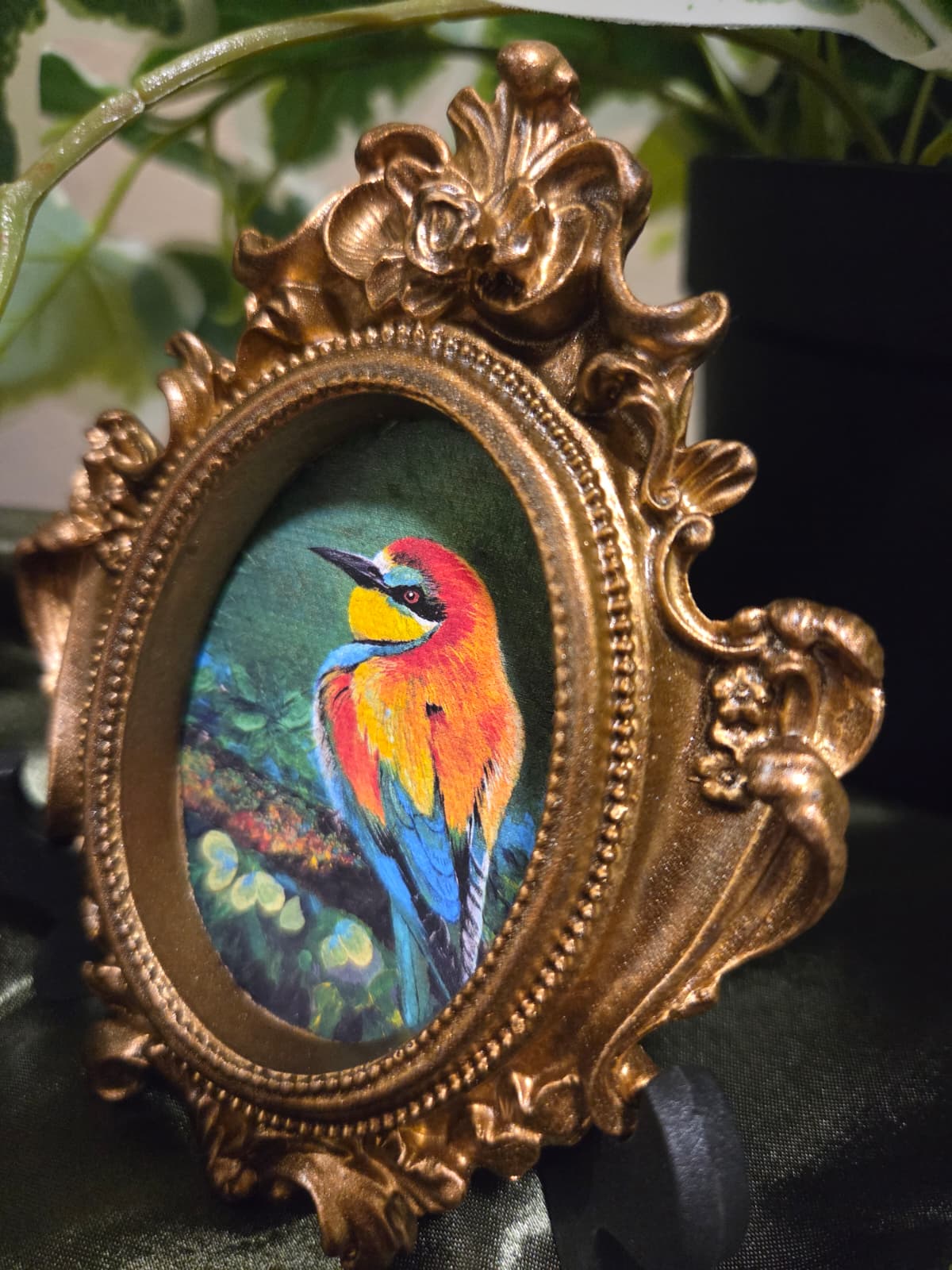 Colorful Bird Bee-Eater Mini Art Print 