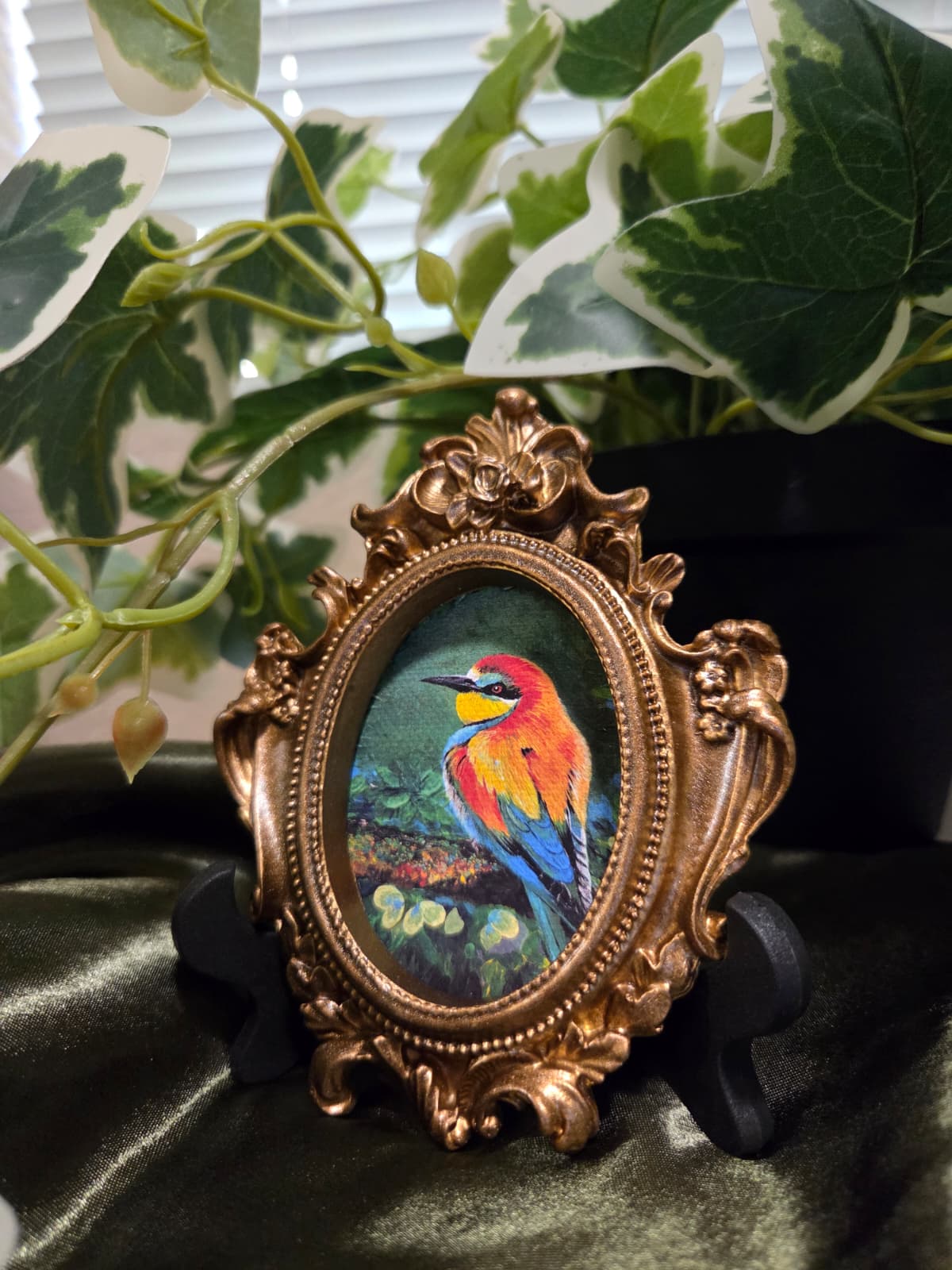 Colorful Bird Bee-Eater Mini Art Print 
