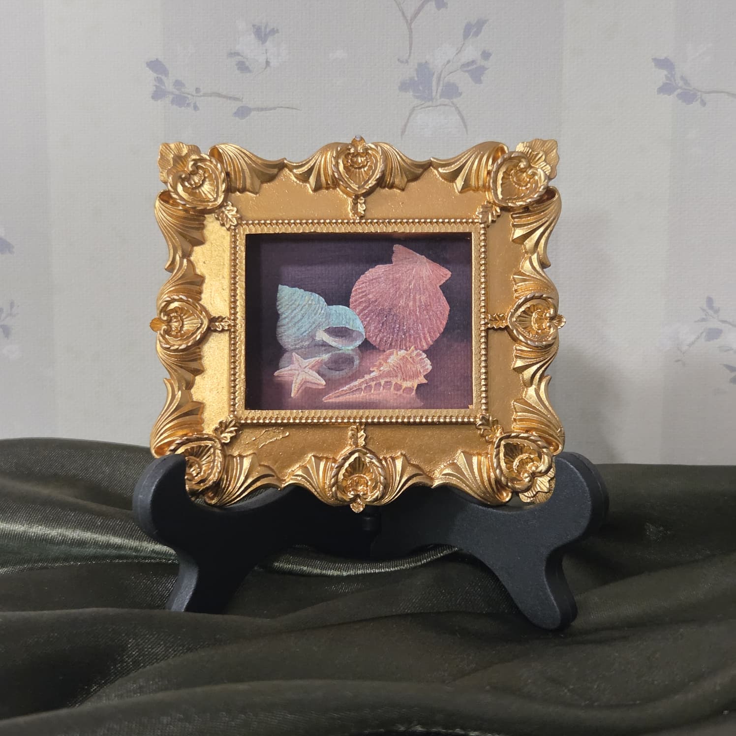 Mini Art Print Sea Shells Still Life From Original Painting 