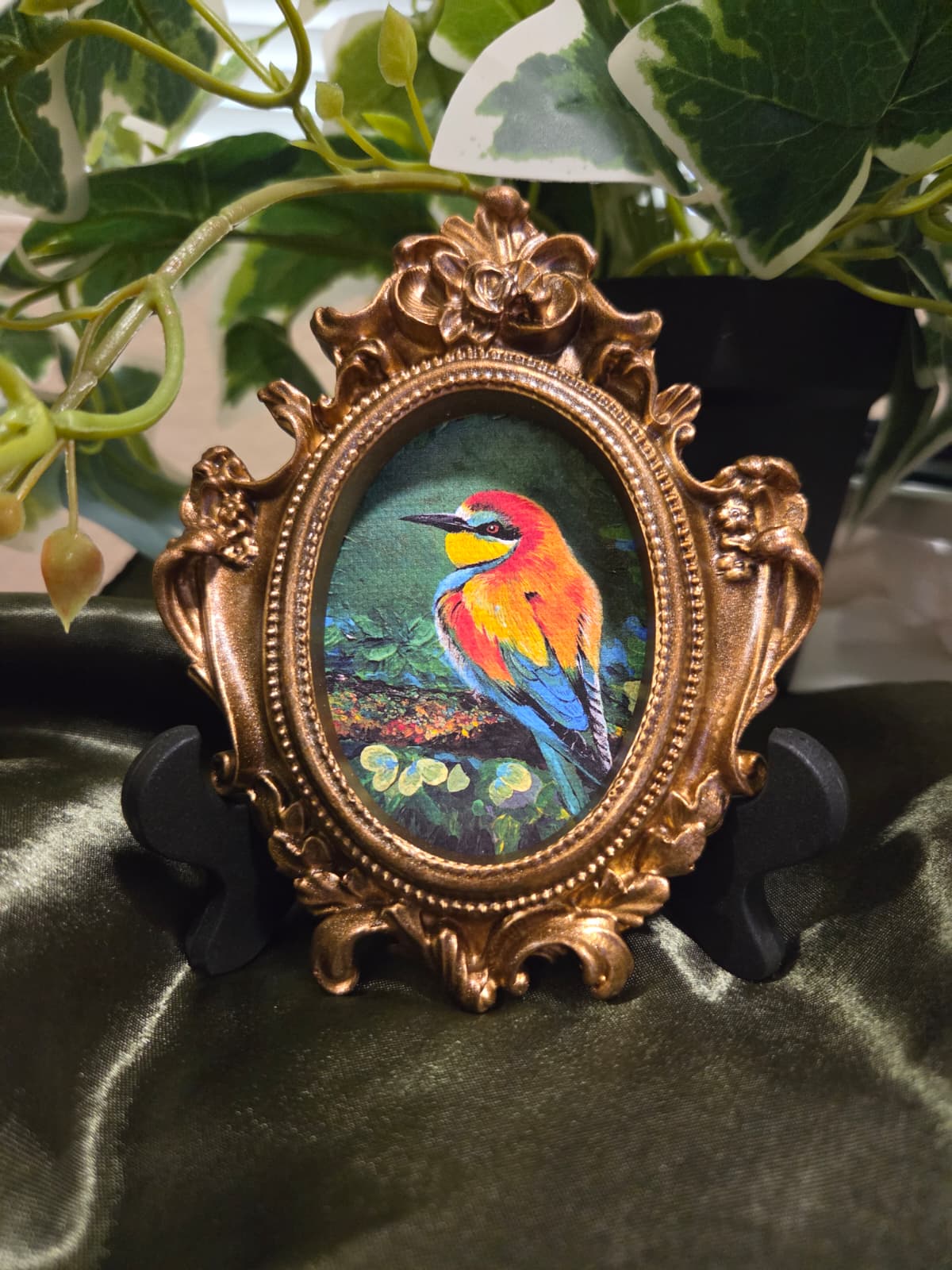 Colorful Bird Bee-Eater Mini Art Print 