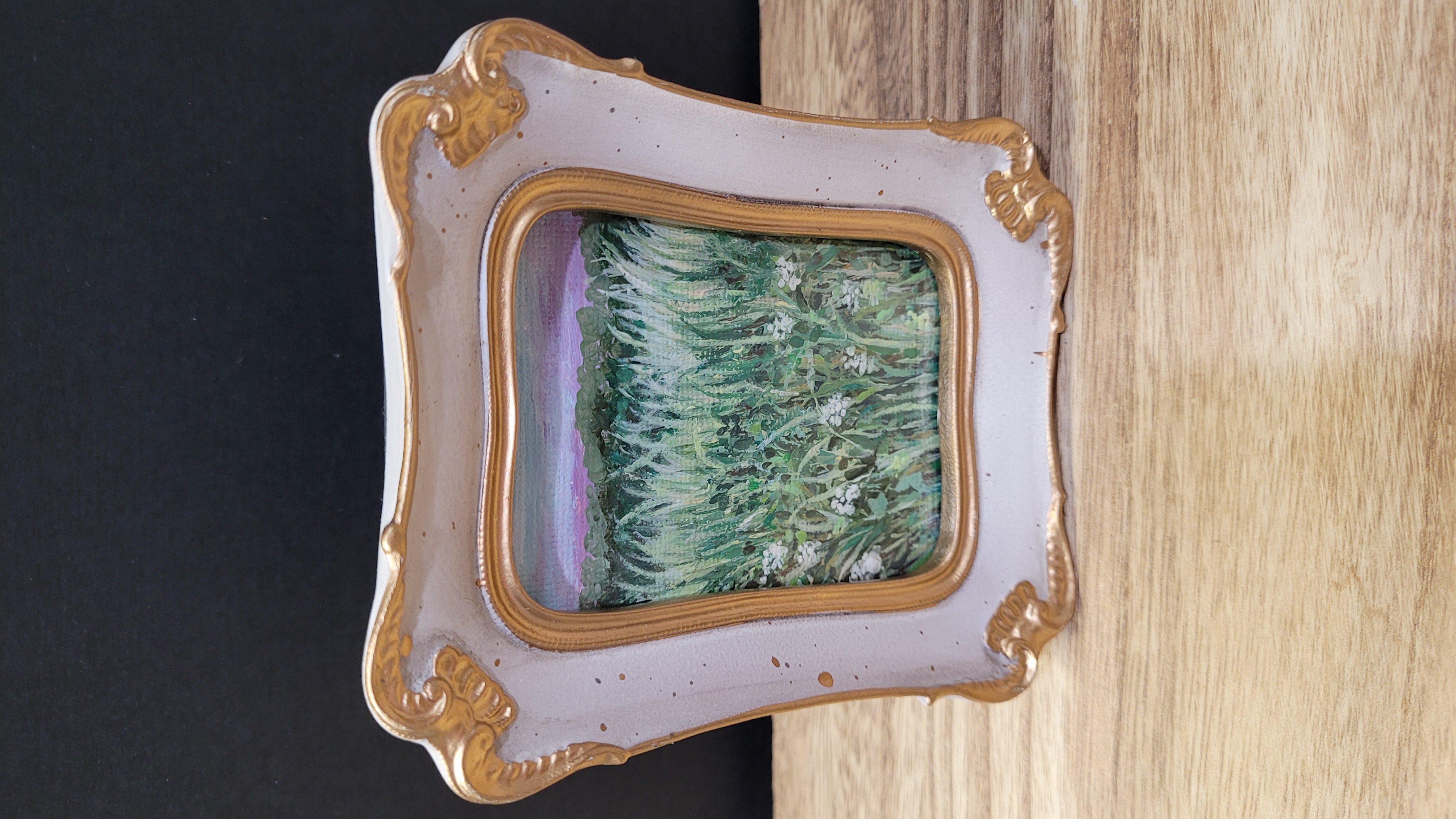 Wildflowers Mini Painting Framed