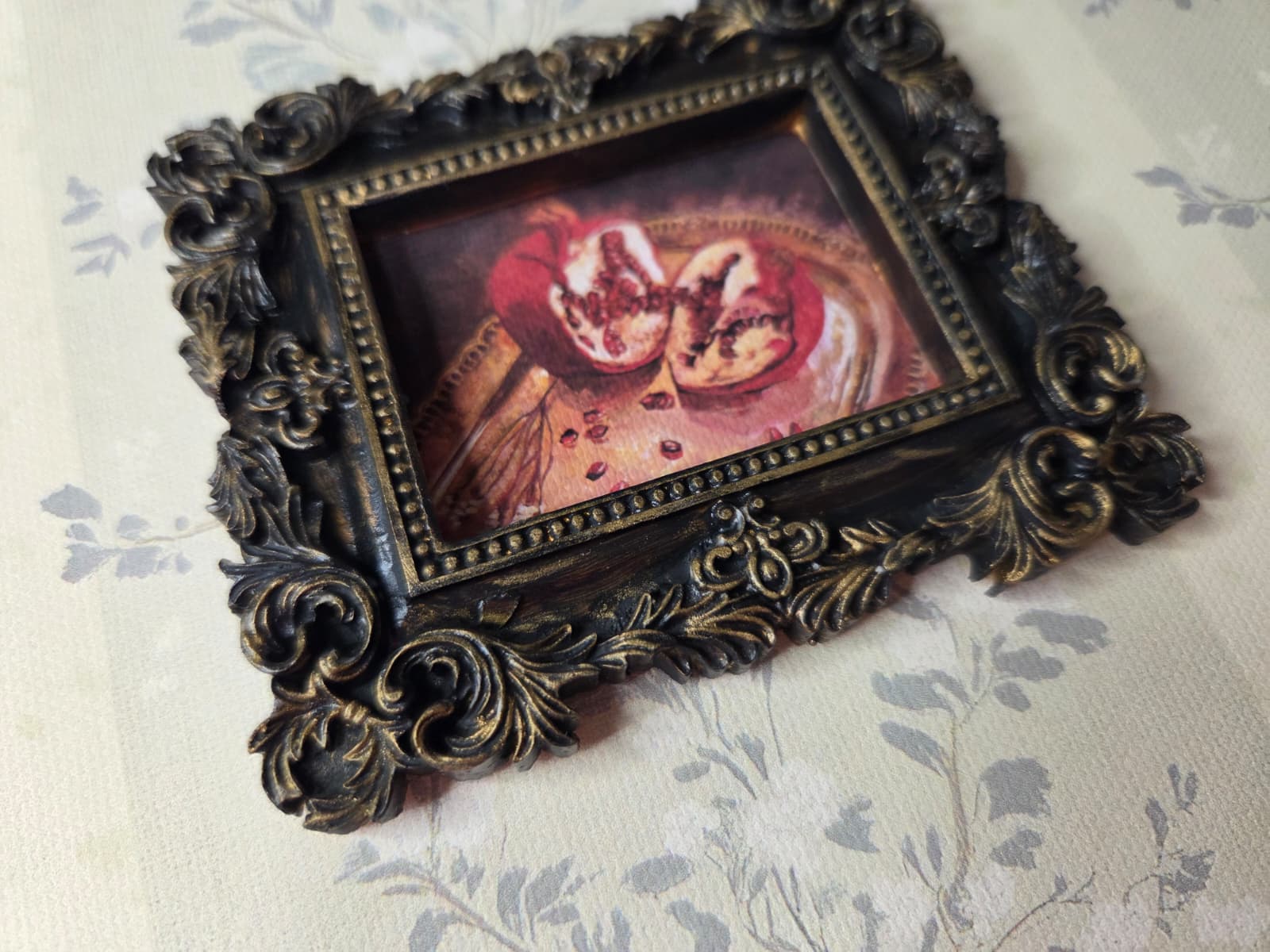 Pomegranate Still Life Art Print