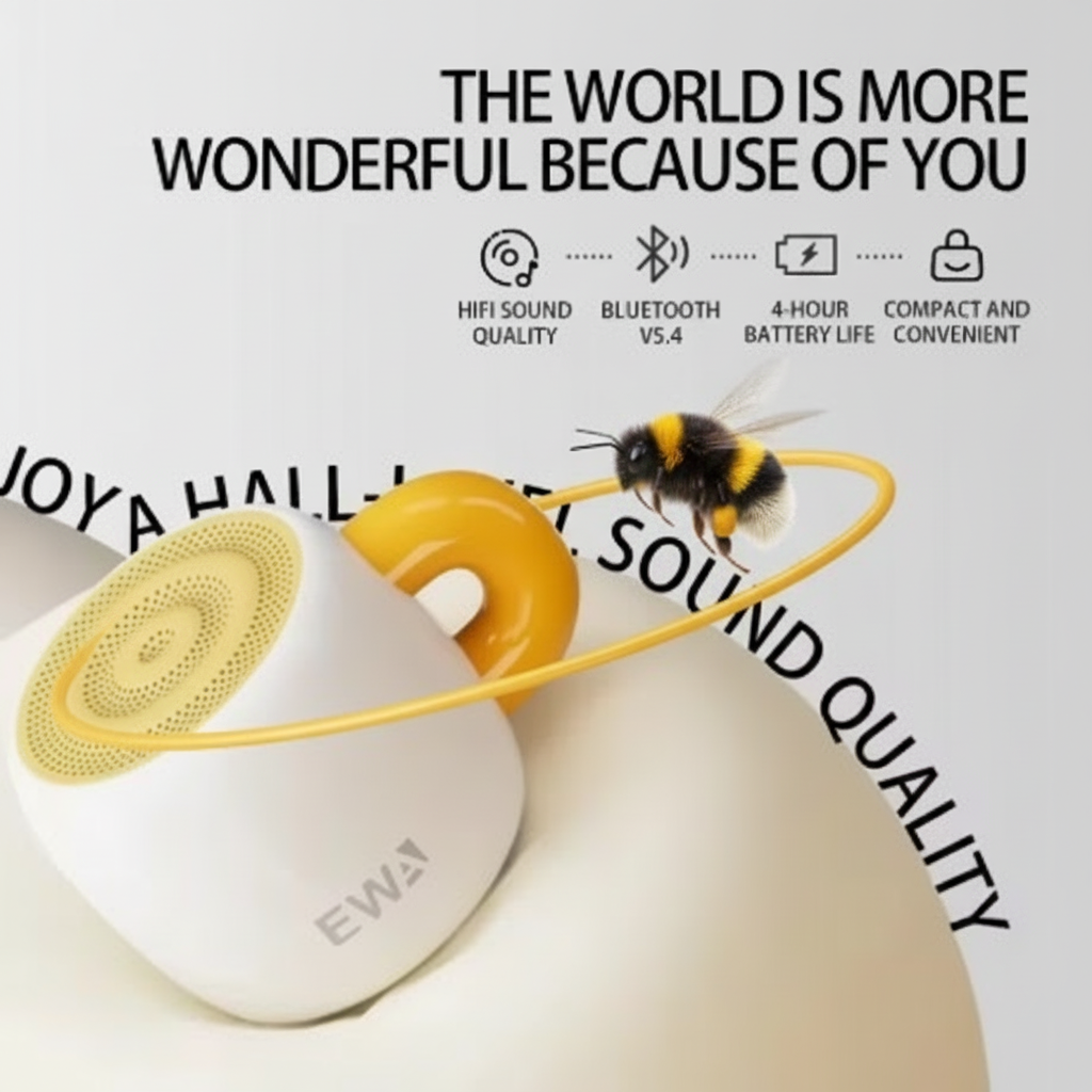 Altavoz Bluetooth portátil EWA