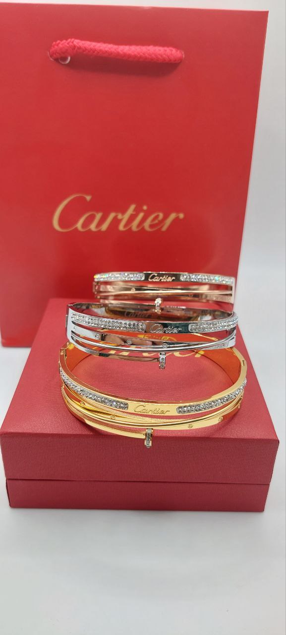 Bracelet Femme en Acier – Cartier Large