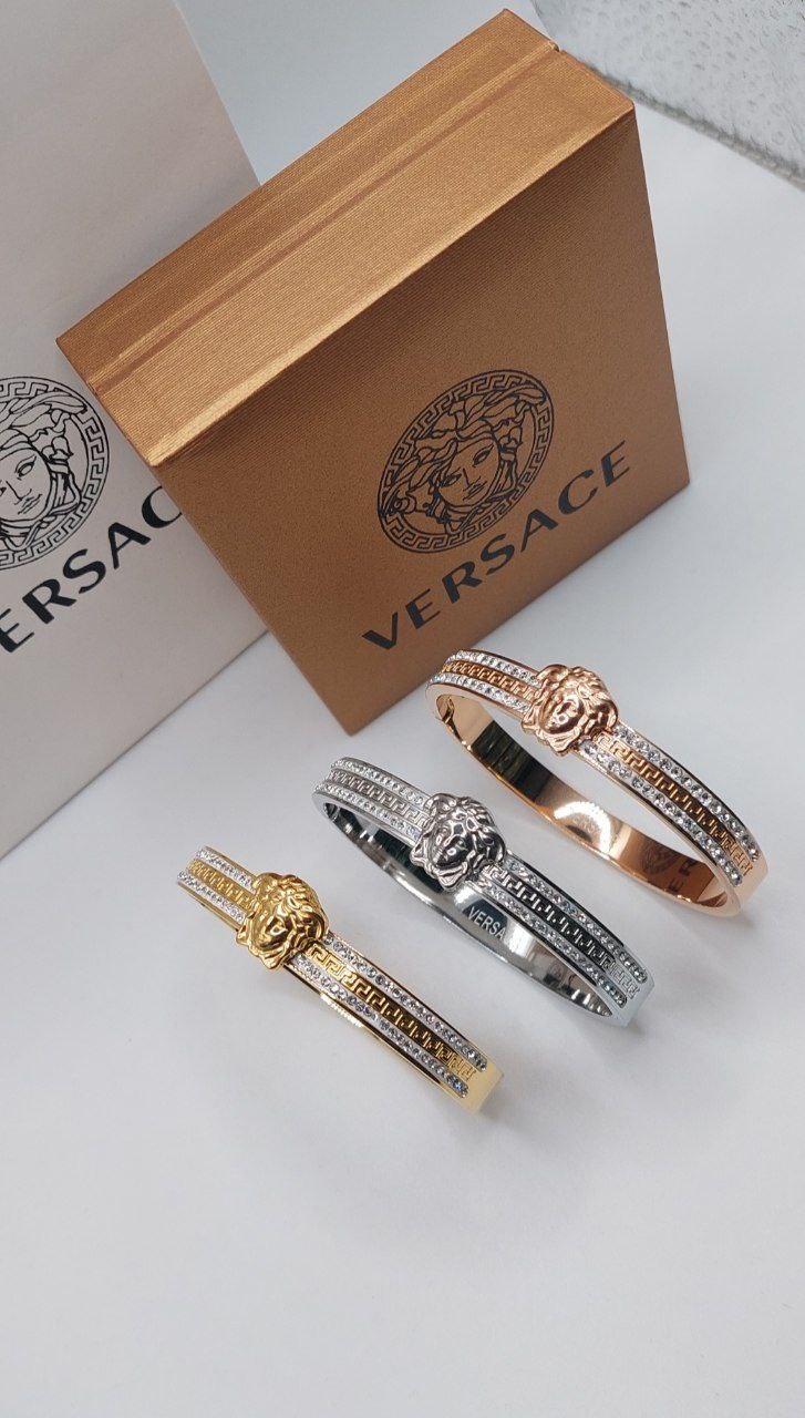 Bracelet Femme en Acier – VERSACE Strass