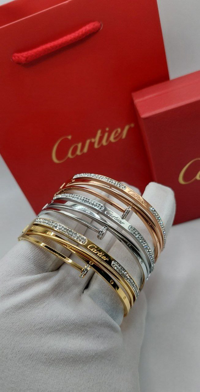 Bracelet Femme en Acier – Cartier Large