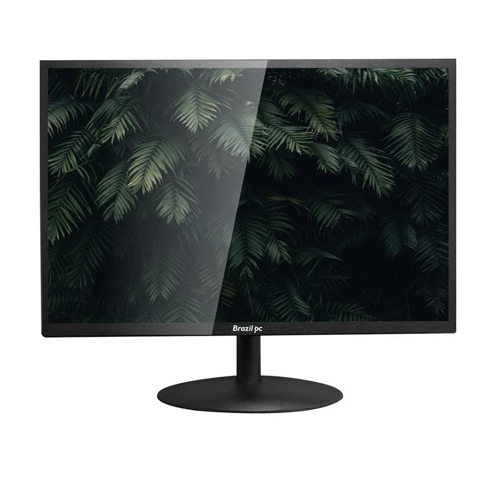 Monitor Brazil PC 19", HD, 60Hz, 5ms, VA, HDMI e VGA