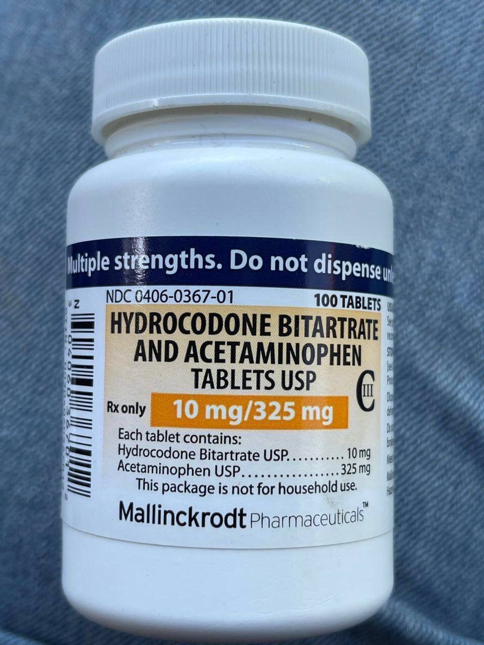 Hydrocodone Bitartrate and Acetaminophen Tablets