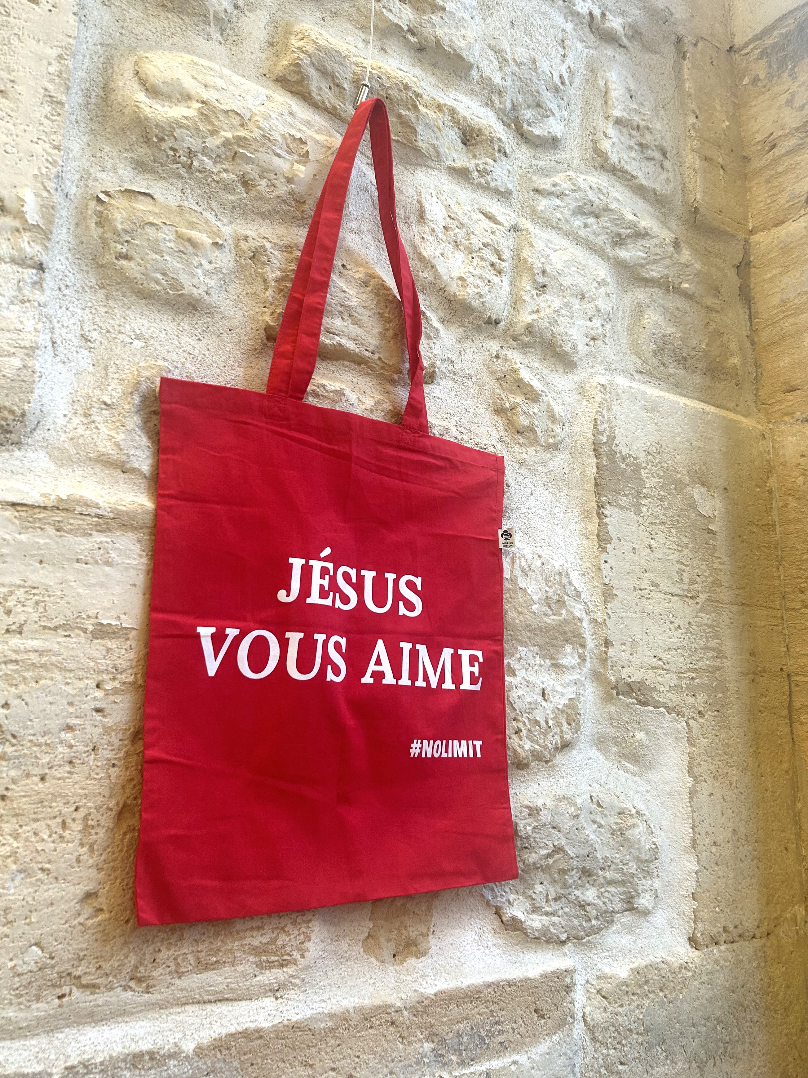 TOTEBAG JÉSUS VOUS AIME
