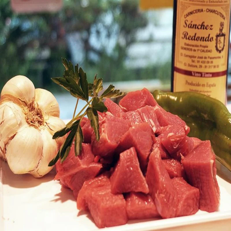 Carne para guisar 13,99€/kg (800g-1kg por unidad)