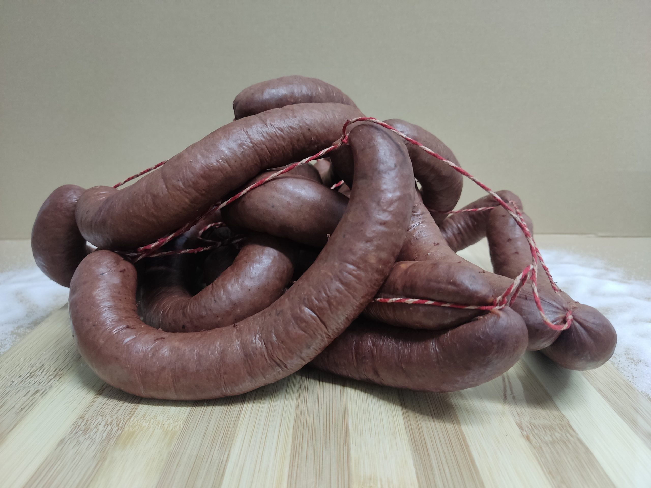 Morcillas de casavieja 9,99€/kg (800g-1kg por unidad)