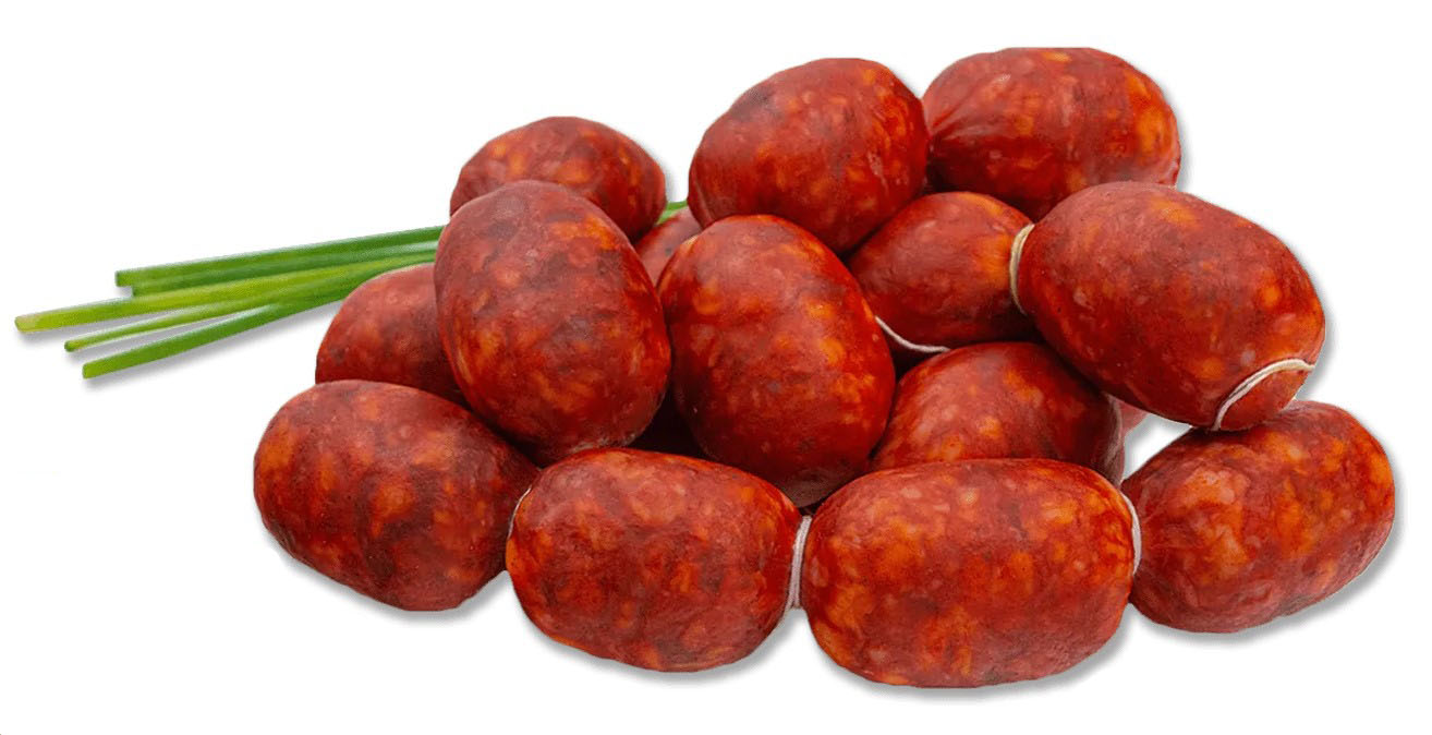 Chorizo pincho dulce 9,99€/kg (800g-1kg por unidad)