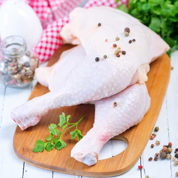 Traseros pollo 4,50€/kg (800g-1kg por unidad)