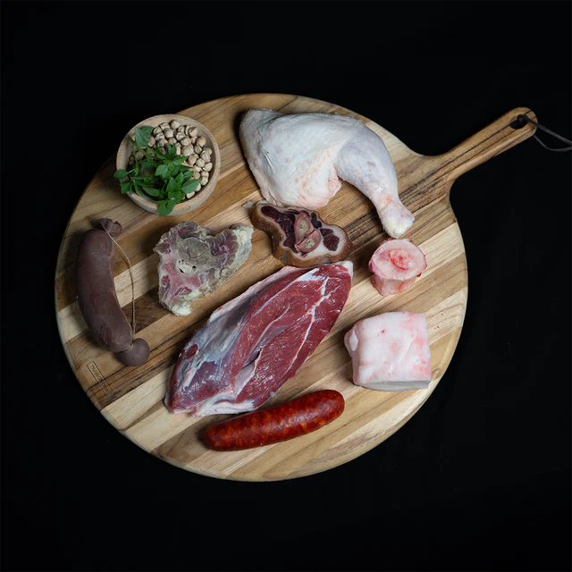 Preparado de cocido 5’99€/kg (800g-1kg por unidad)